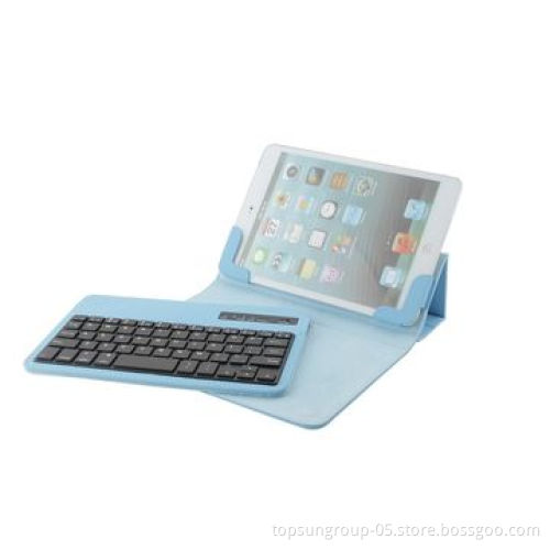 Wireless Bluetooth Keyboard Tablet Case, Universal, Four-fold, Dual System